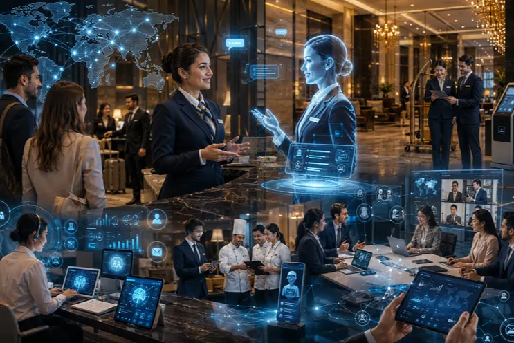 Business Communication Skills Powered by AI: The Future of Hospitality Employment Opportunities - Issue cover